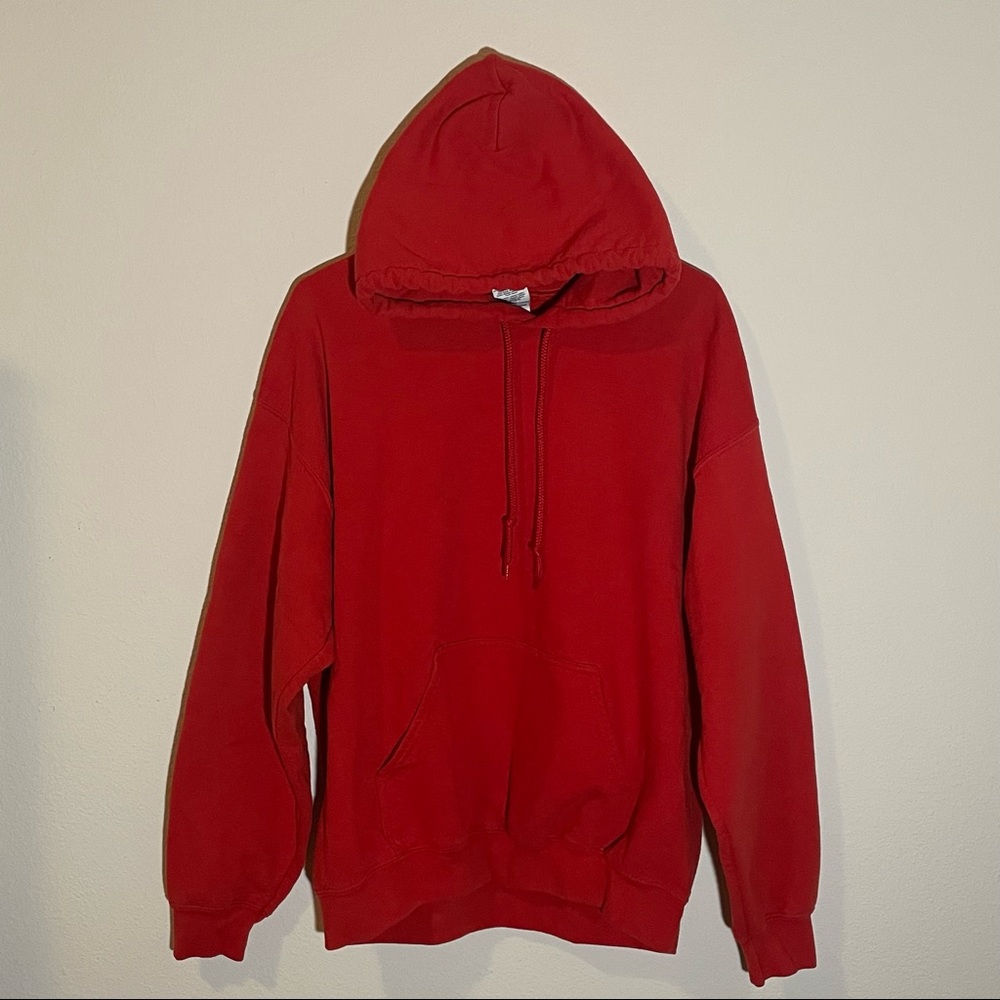 Red Hoodie Size L